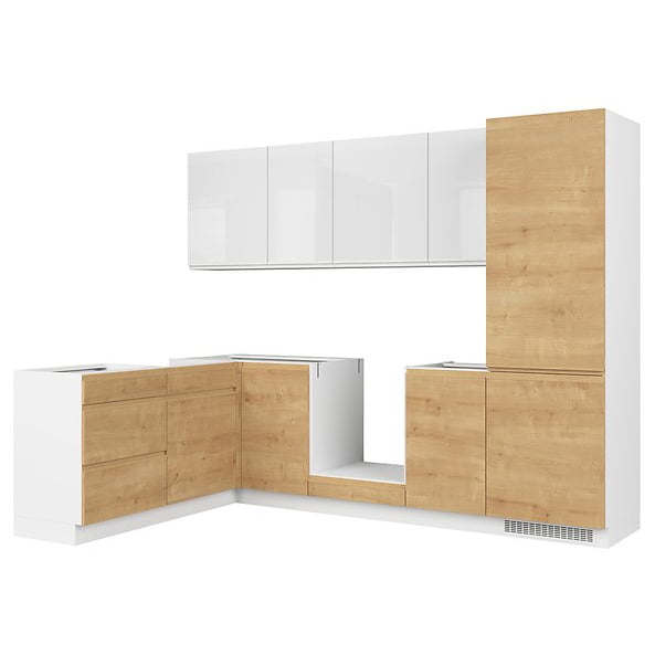 

Кухня правая Sole L Family Line Black Red White 270x180 (K10-FH_NAR1_BBL) 079192