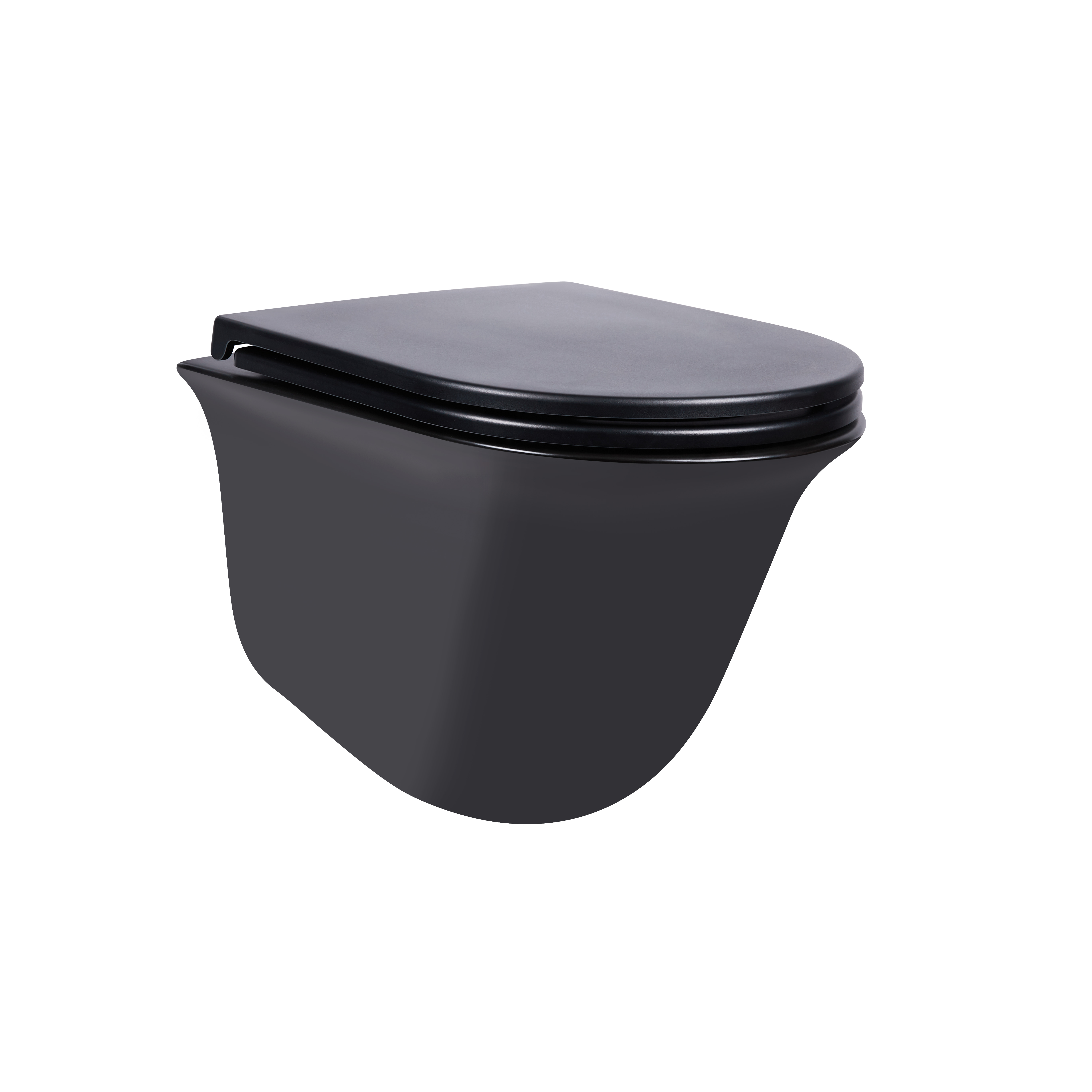 

Унитаз подвесной Qtap Virgo безободковый с сиденьем Soft-close QT1833051ERMB