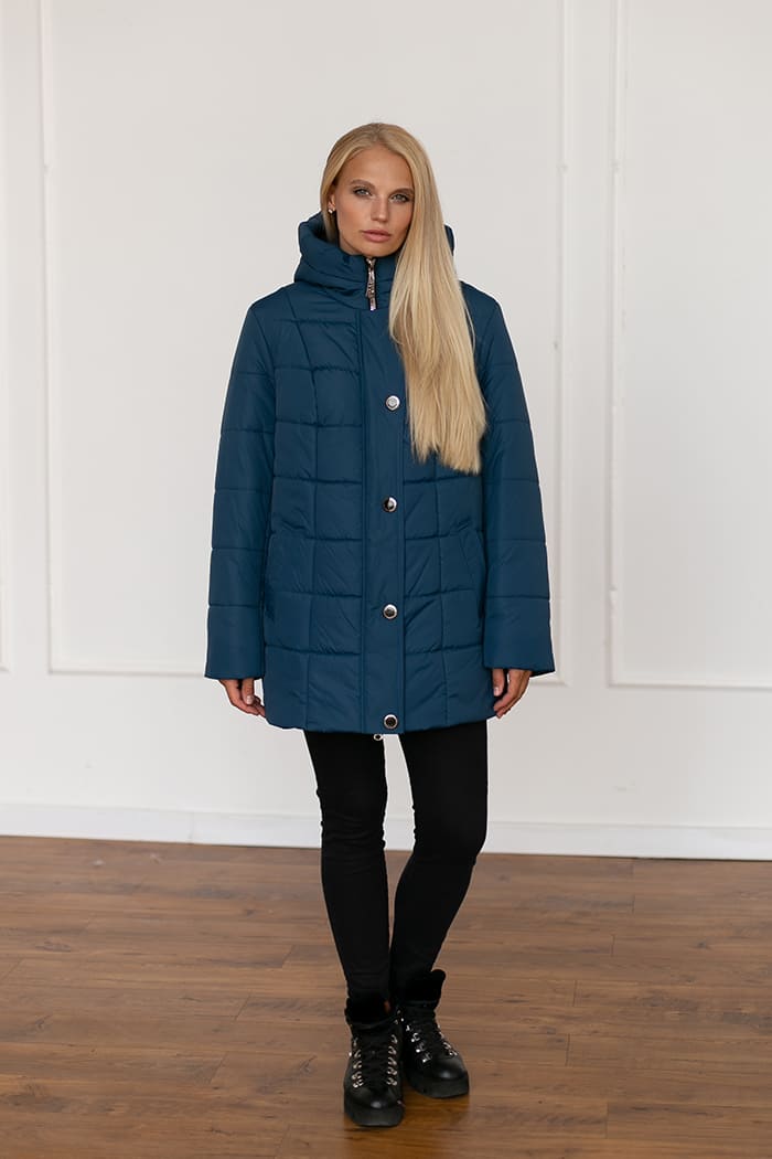 

Зимняя куртка "Инга" Waukeen Синий 5522  р 5522, Зимняя куртка "Инга" Waukeen Синий 5522 58 р 5522