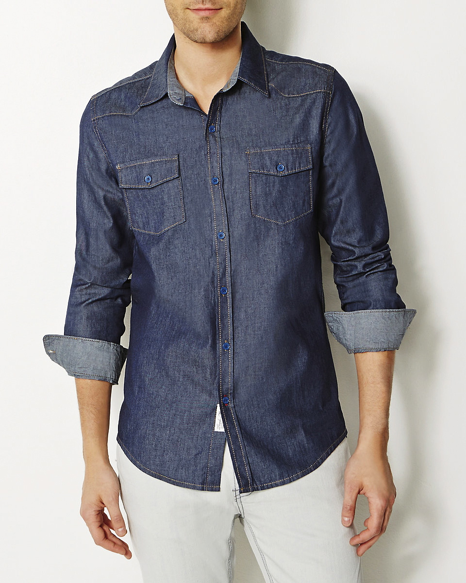 

Сорочка La Redoute / Джинс 534-0029, Сорочка La Redoute 39/40 Джинс 534-0029