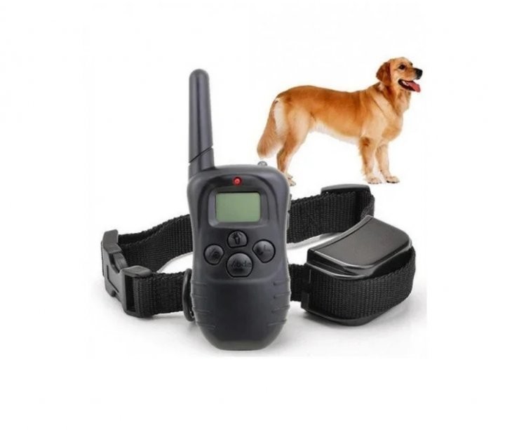 

Ошейник для тренировки собак DOG TRAINING электронный на батарейках Черный