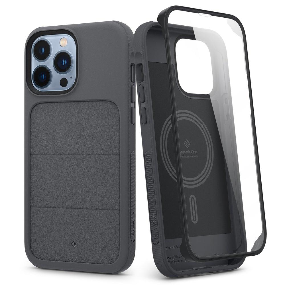 

Чехол Caseology Stratum для iPhone 13 Pro Max Ash Gray