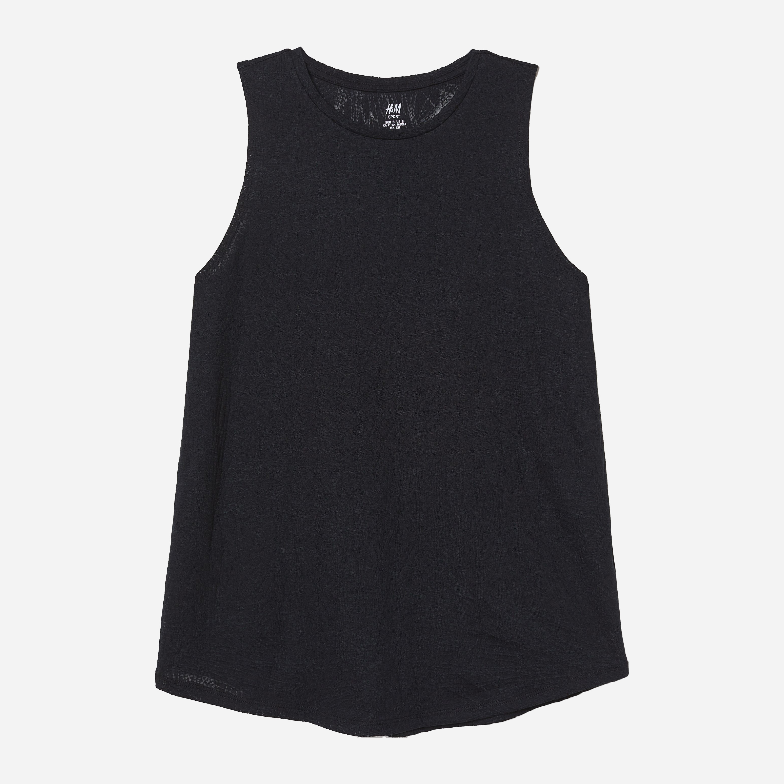 

Майка H&M Sport 6340158RP2  Черная, Майка H&M Sport 6340158RP2 XS Черная