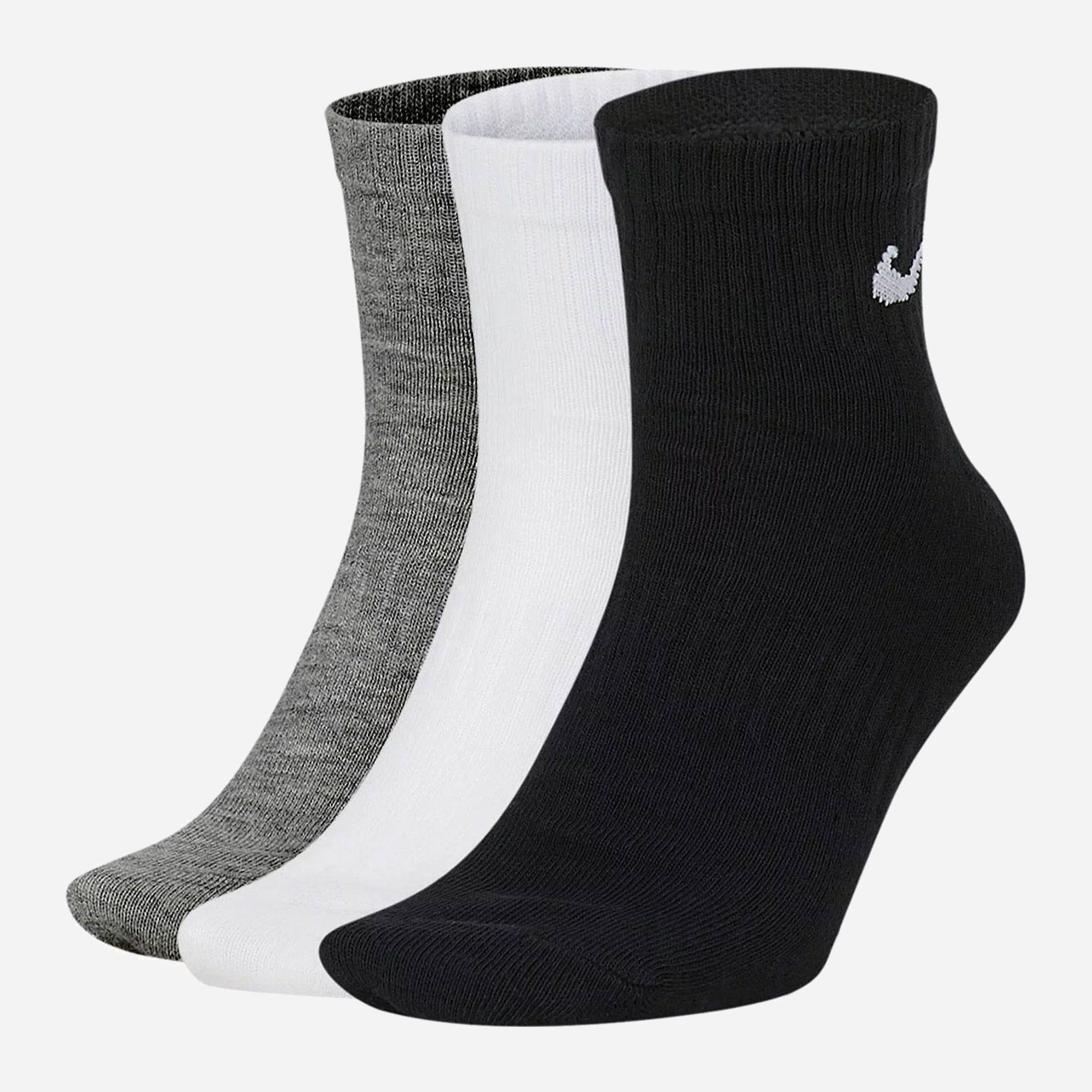 

Набор носков Nike Everyday Ltwt Ankle 3Pr S (-) 3 пары Серый, Набор носков Nike Everyday Ltwt Ankle 3Pr S (34-38) 3 пары Серый
