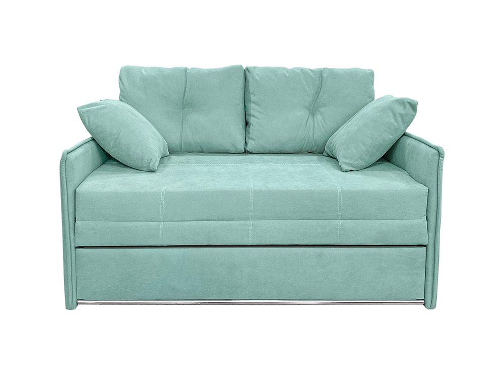 

Прямой диван раскладной RedKing Джери 1,4 бирюзовый 84