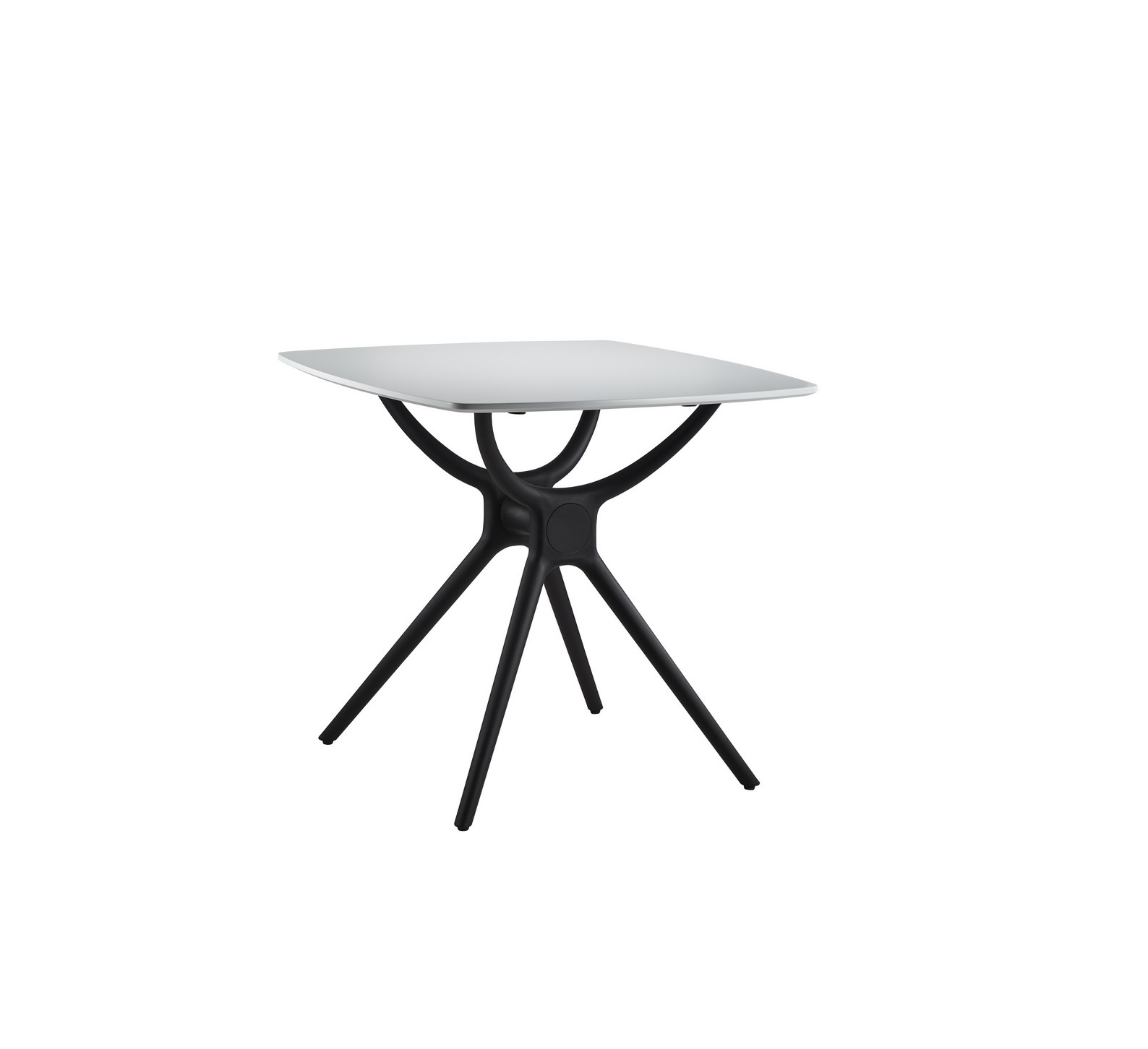 

Стол Vetro Mebel TP-20 белый+черный