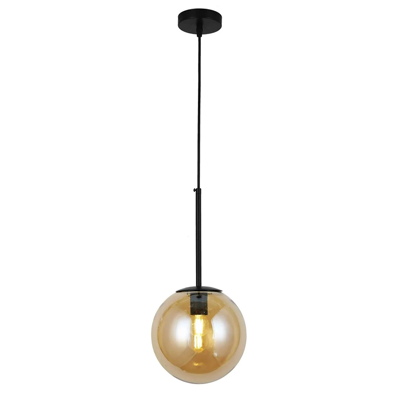 

Люстра подвесная Light House LS-17159-1 BK+BR черная