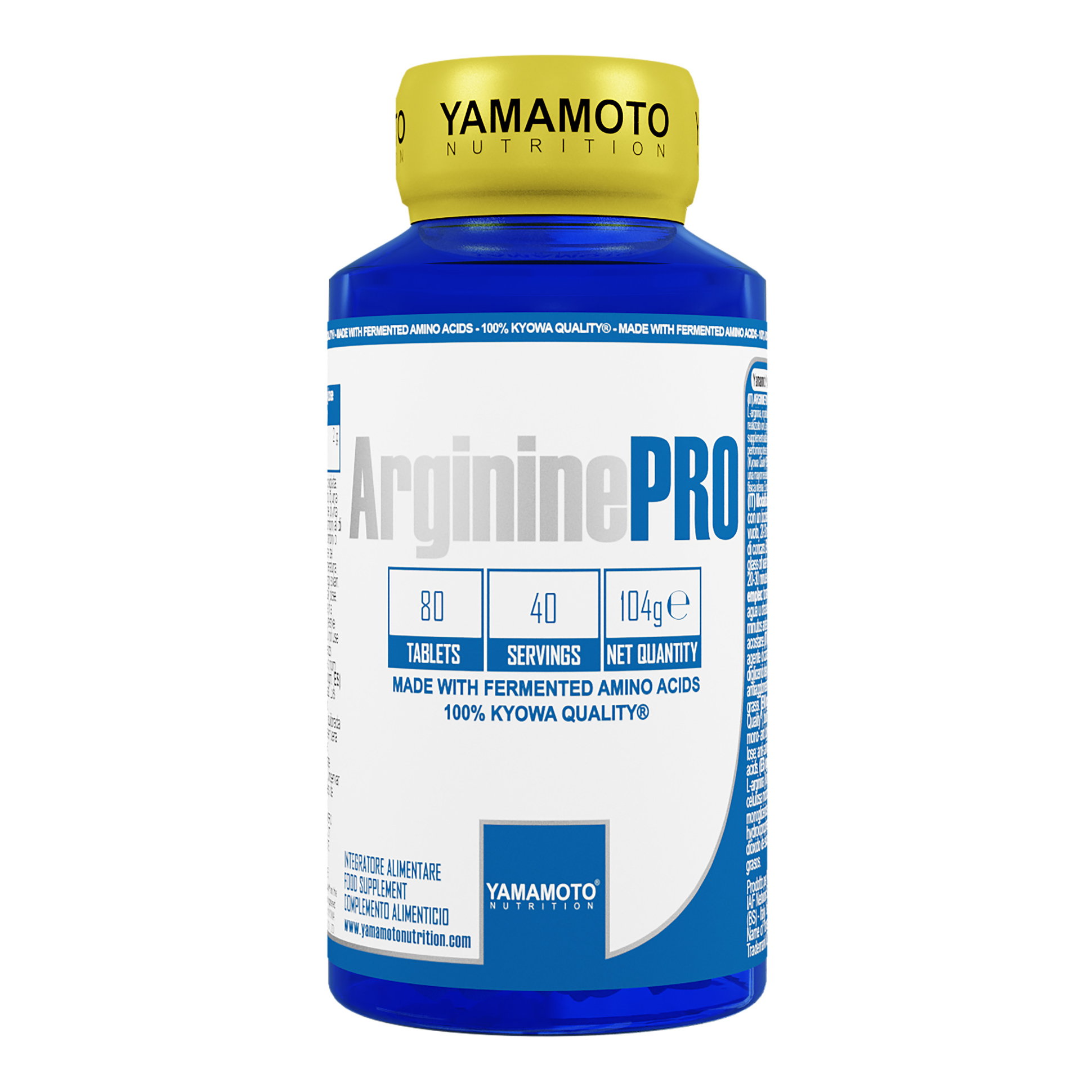 

Предтрены Yamamoto Nutrition Arginine Pro 80cap