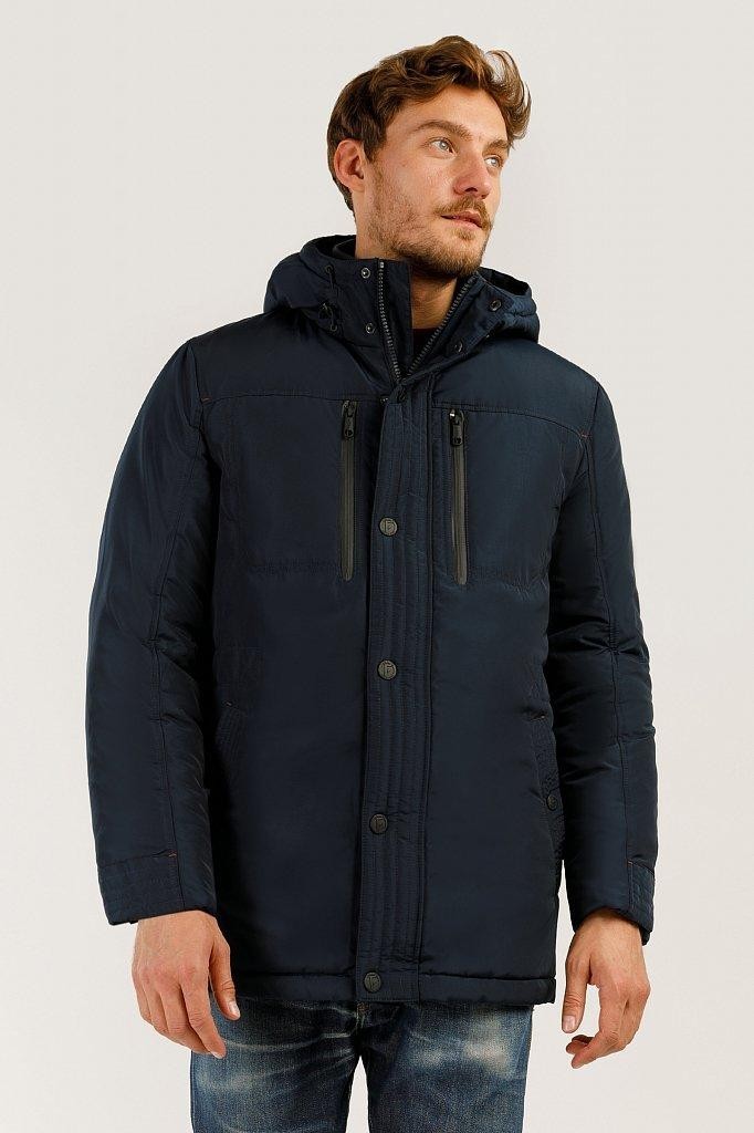 

Мужская зимняя куртка с капюшоном Finn Flare 14942007A-101  Темно-синяя, Мужская зимняя куртка с капюшоном Finn Flare 14942007A-101 L Темно-синяя