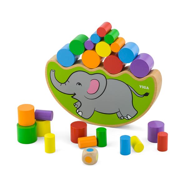 

Деревянная игра-баланс Viga Toys Слоник (50390)