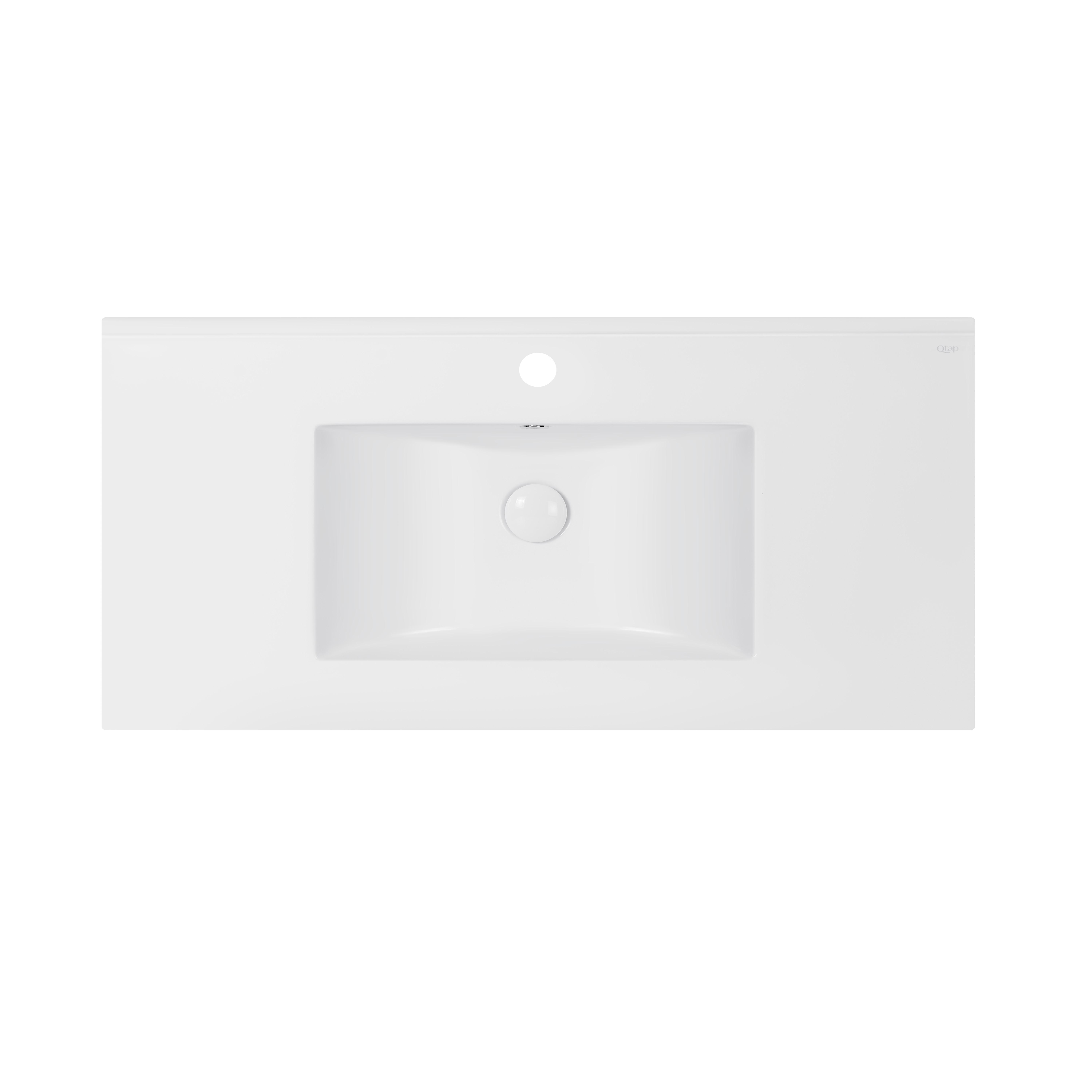 

Раковина Qtap Albatross E 1015х470 White с донным клапаном QT01119100EW