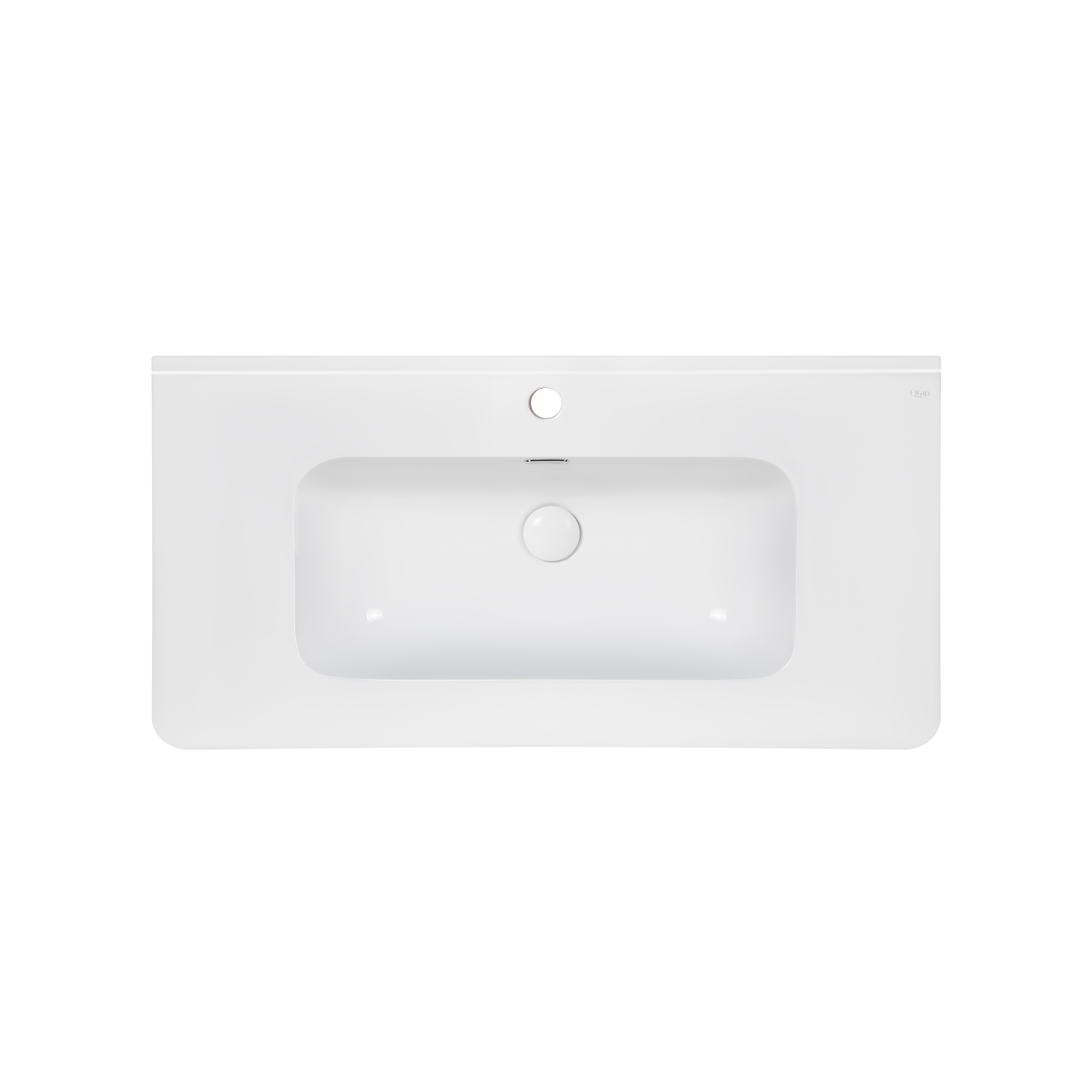 

Раковина Qtap Albatross 9H 1010х460 White с донным клапаном QT01119100HW