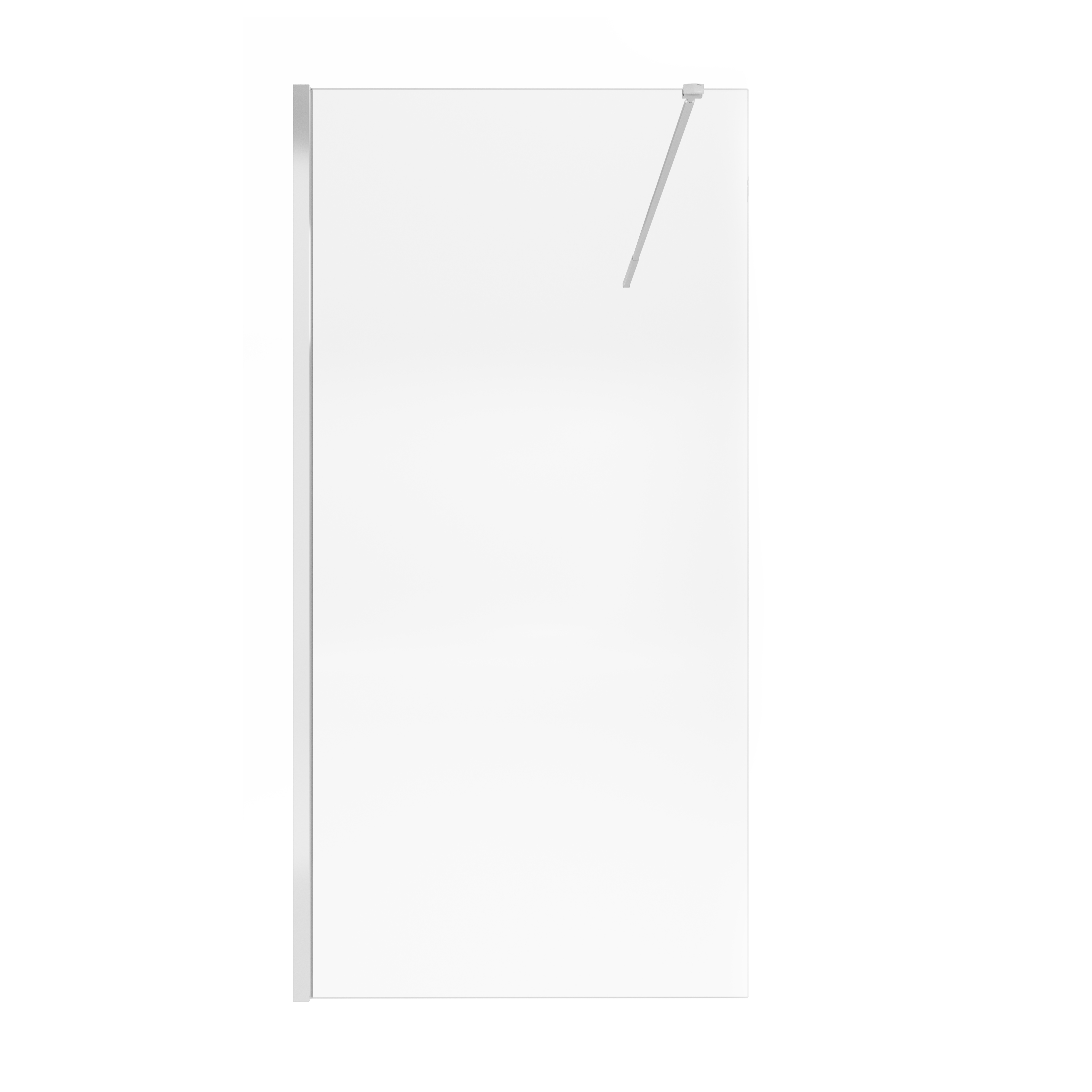 

Душевая перегородка Qtap Walk-In Standard CRM201.C8 100х190 см, стекло Clear 8 мм, покрытие CalcLess
