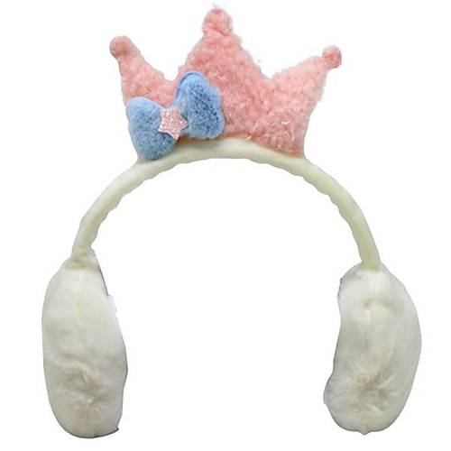 

Меховые наушники " Корона " белый 7Toys