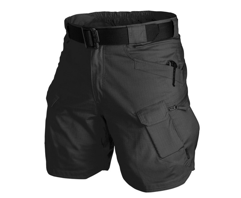 

Тактические шорты Helikon-Tex UTS urban tactical shorts 8.5 SP-UTS-PR - polycotton ripstop medium, чорний