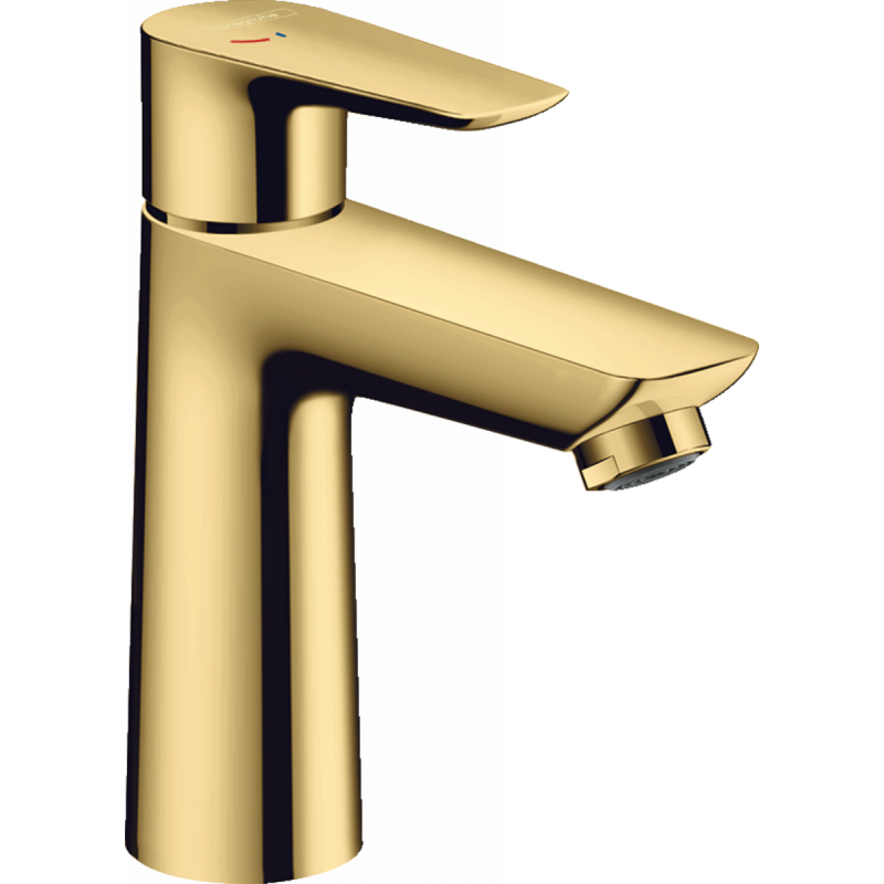 

Змішувач для раковини Hansgrohe Talis E 110 CoolStart з донним клапаном pop-up Polished Gold Optic 71713990