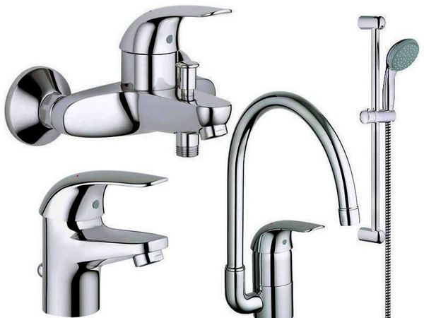 

Набір змішувачів Grohe Euroeco 123242K