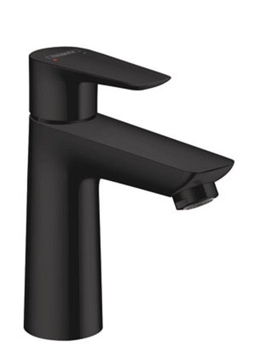 

Змішувач для раковини Hansgrohe Talis E 110 з донним клапаном pop-up Matt Black 71710670