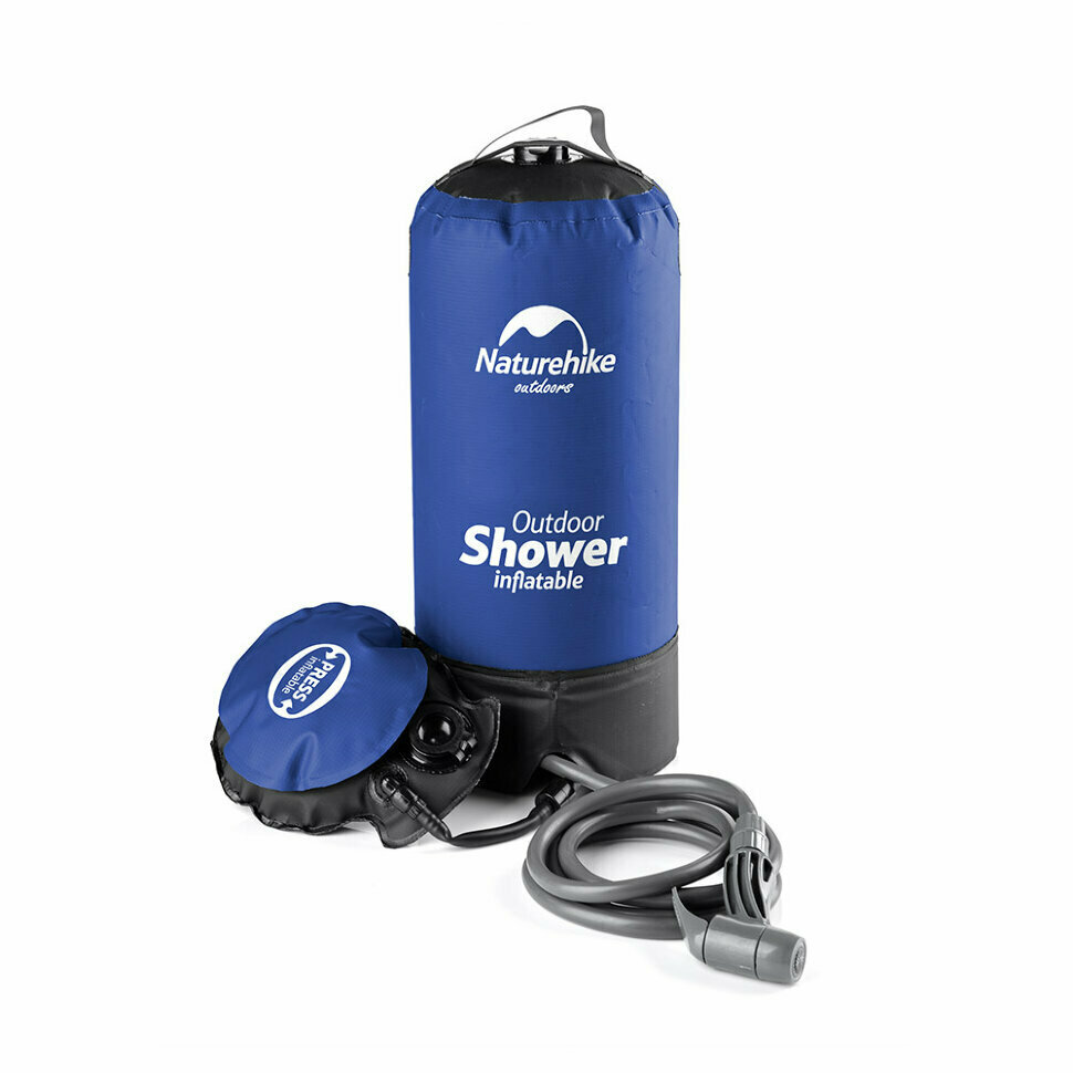

Душ кемпінговий Naturehike NH17L101-D, блакитний