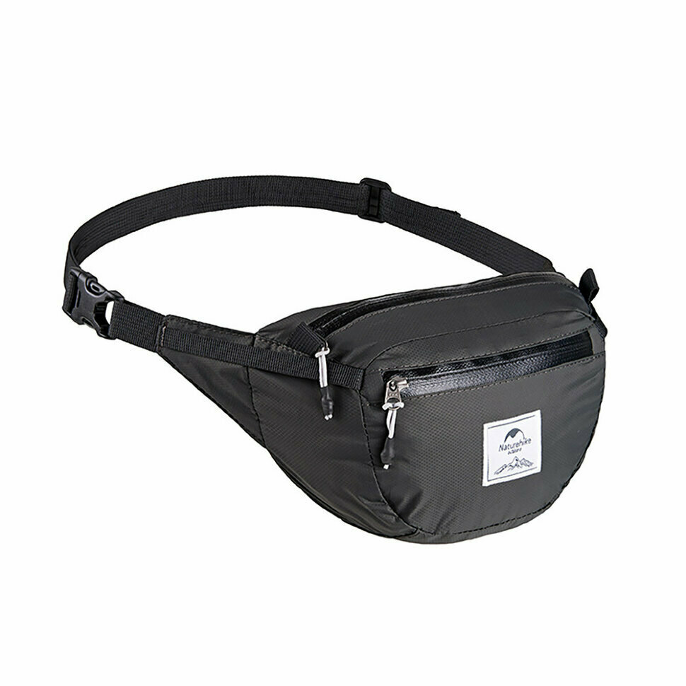

Сумка на пояс Naturehike DL-02 Ultralight Bag NH18B300-B, 6 л, чорний