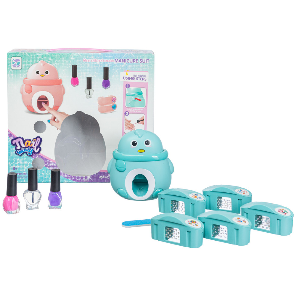 

Детский набор для маникюра Nail Beauty голубой (AL-222)
