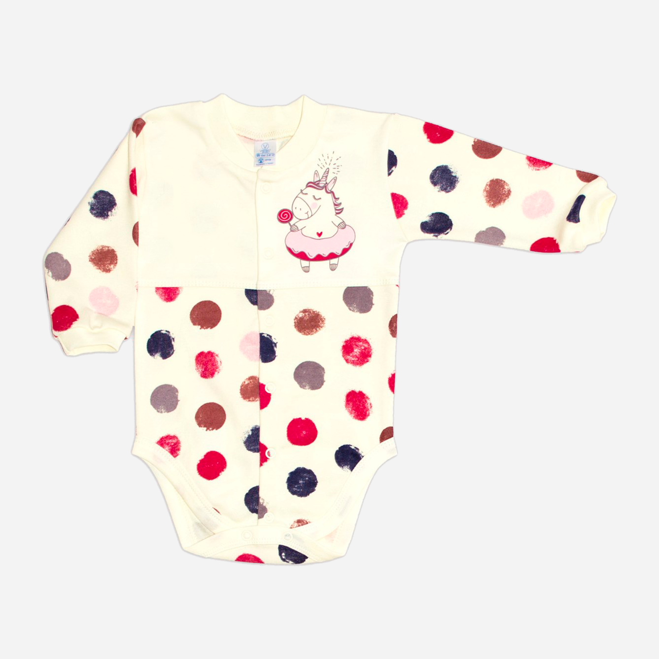 

Боди Baby Veres Sweet Unicorn 102.87 74 см Молочное