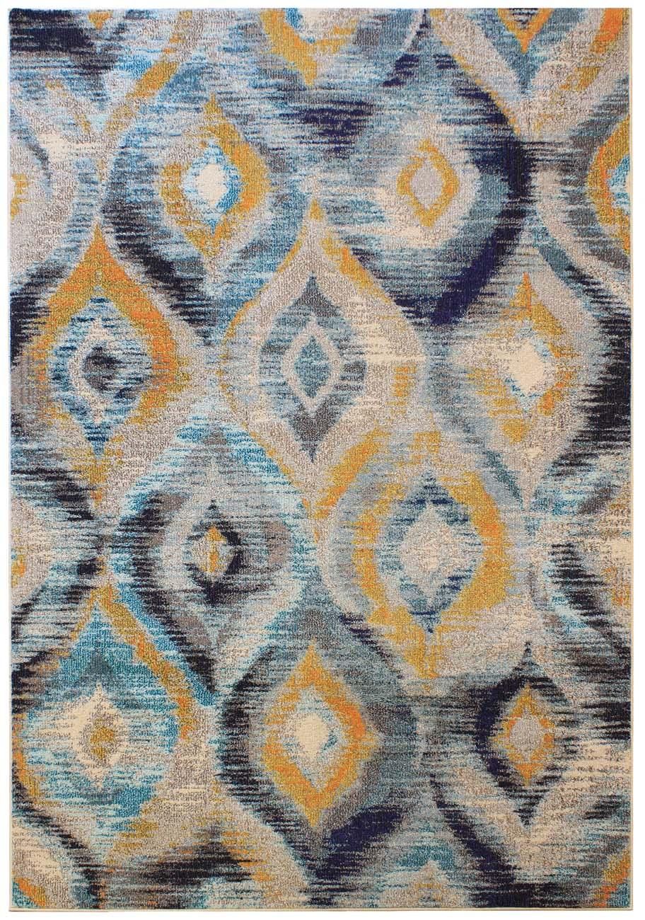 

Ковер Colores COL09 Modern Abstract 160х230 см Голубой