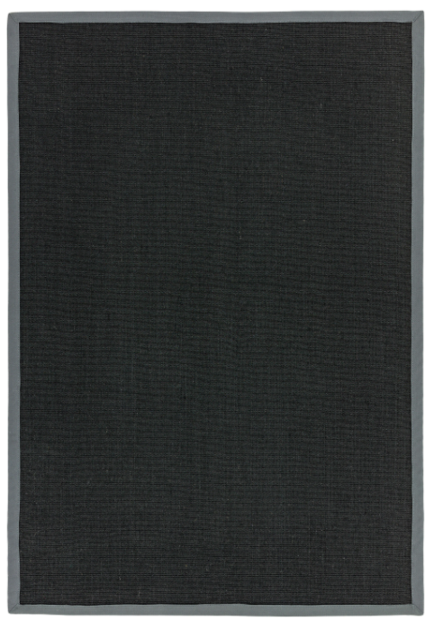 

Ковер Sisal Black/Grey 120х180 см Черный
