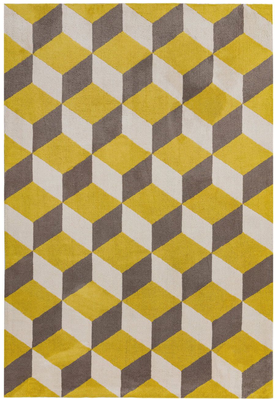 

Ковер Arlo Yellow Block AR09 120x170 см Жёлтый