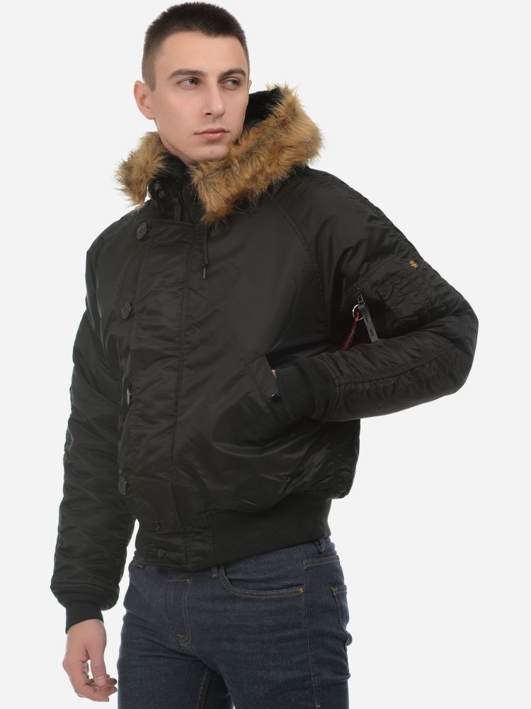 

Куртка Alpha Industries N-2B Parka  Black, Куртка Alpha Industries N-2B Parka XS Black