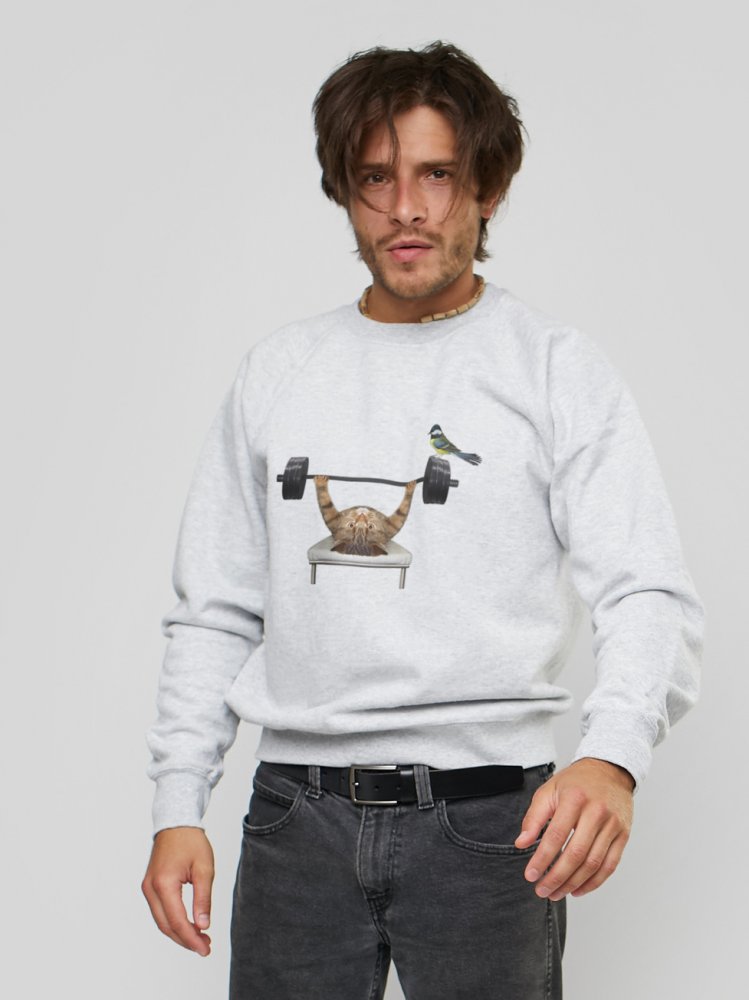 

Свитшот утепленный YAPPI MSWG1252  Серый, Свитшот утепленный YAPPI MSWG1252 L Серый