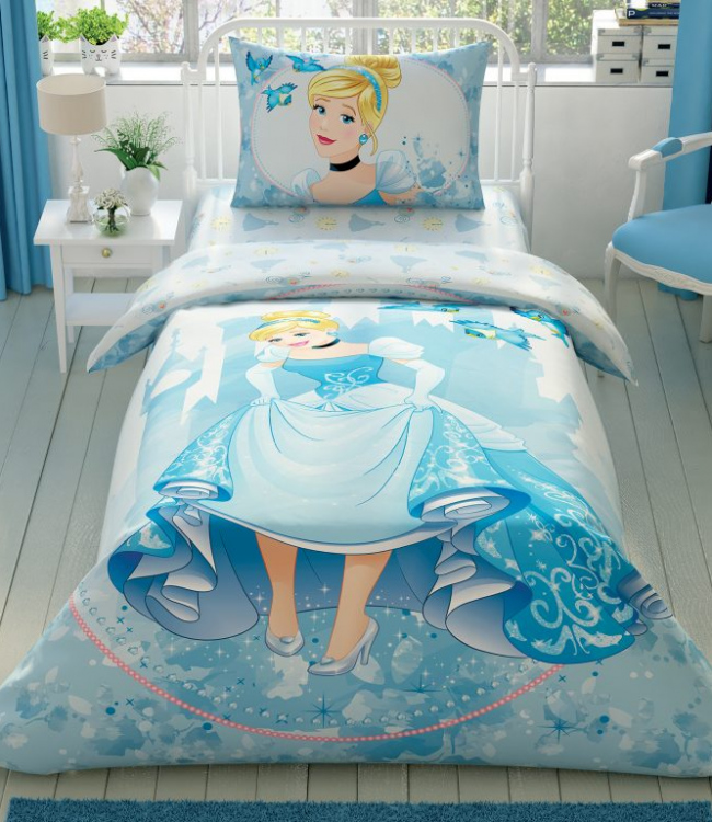 

Комплект постельного белья Tac Disney DH Cindrella Forever полуторный ранфорс арт.TAC60260052