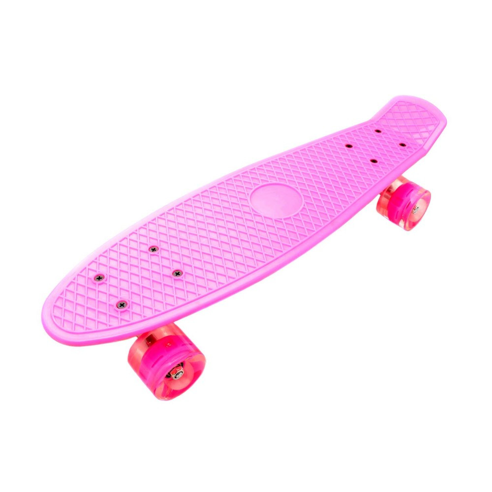 

Пенни борд Penny Cruiser 22 светящиеся Розовый