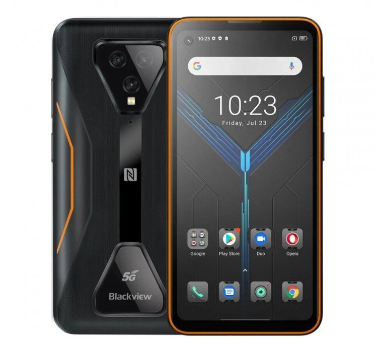 

Мобильный телефон Blackview BL5000 8/128GB 5G Orange