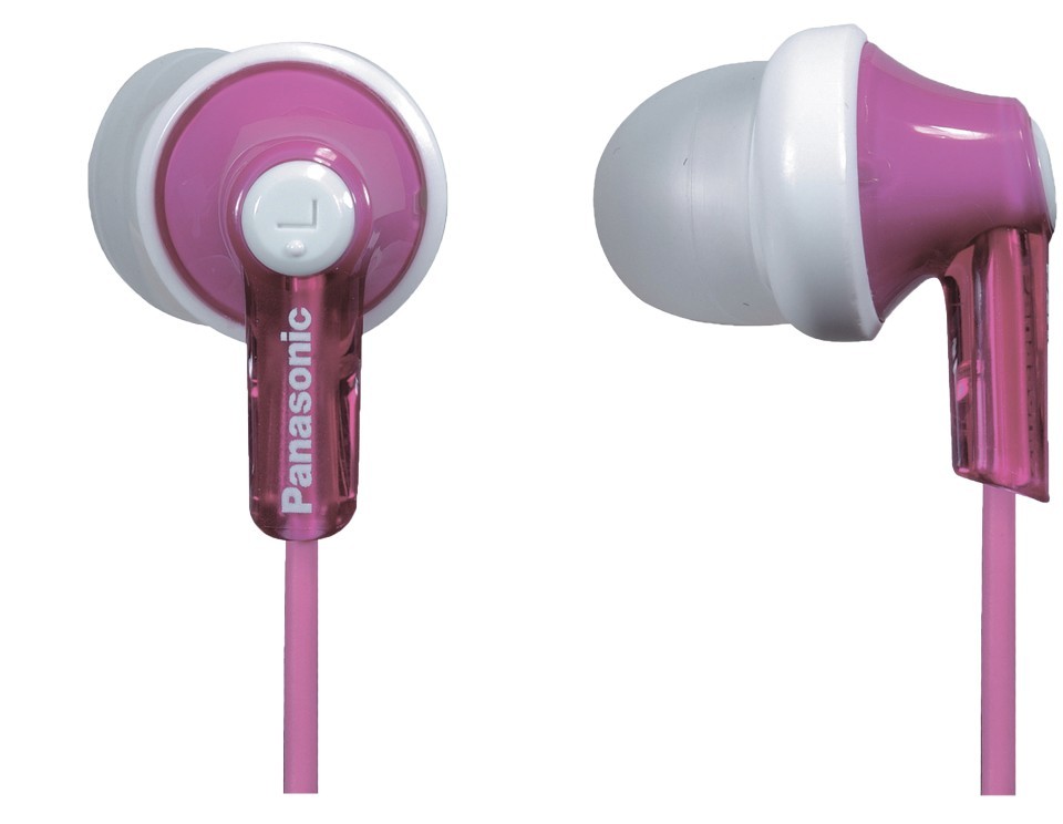 

Наушники Panasonic RP-HJE118GU-P, розовые