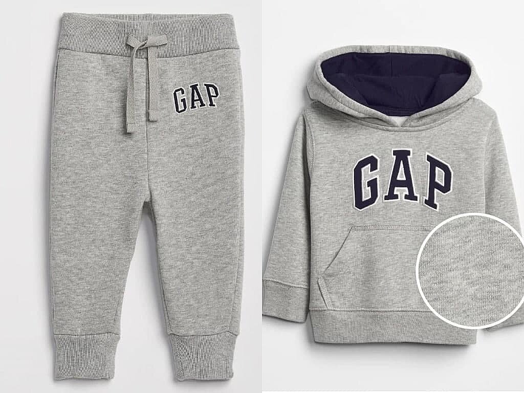 

Спортивный костюм GAP на флисе 1159759301 (Серебристый, 99-106)