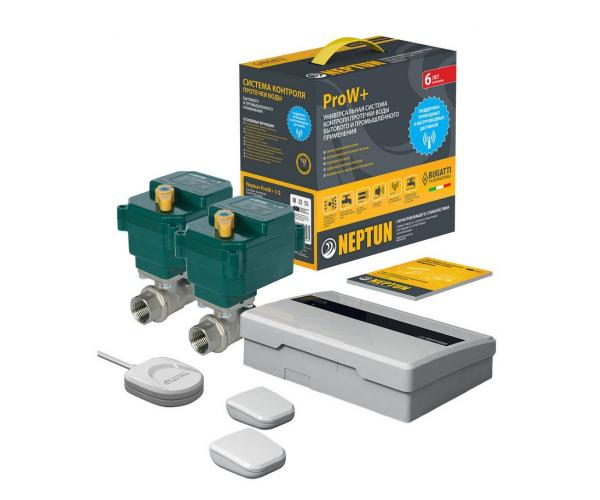 

Система защиты от потопа СКПВ Neptun Bugatti ProW+ 1/2 2014 (беспроводная)