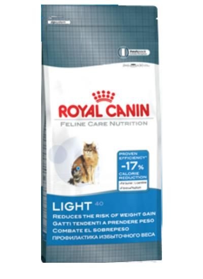 

Корм для кошек с предрасположенностью к избыточному весу Royal Canin Light 40 10 кг (2524100)