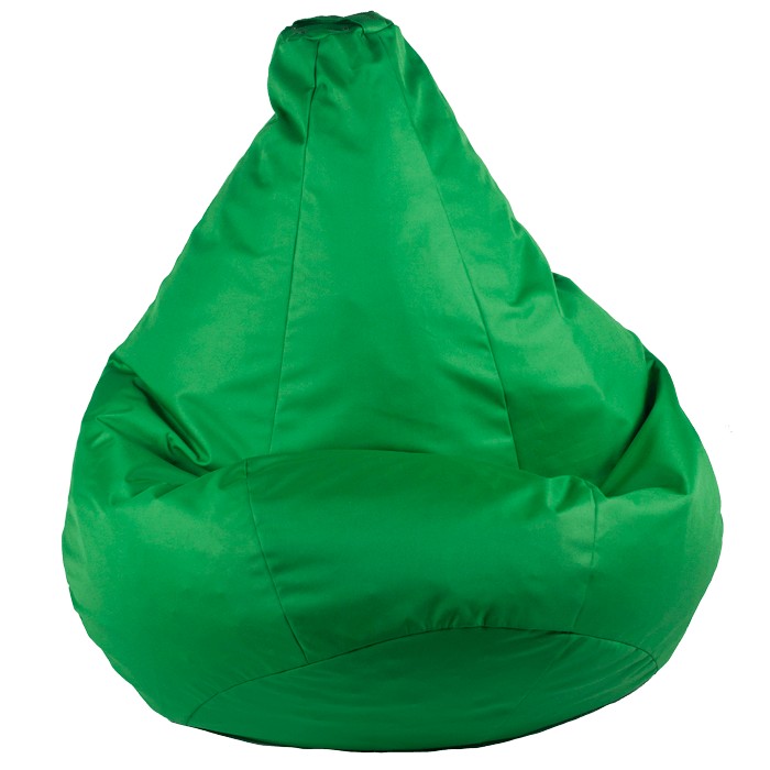 

Кресло-мешок Ecobag Груша однотонная 140/100 Зеленый