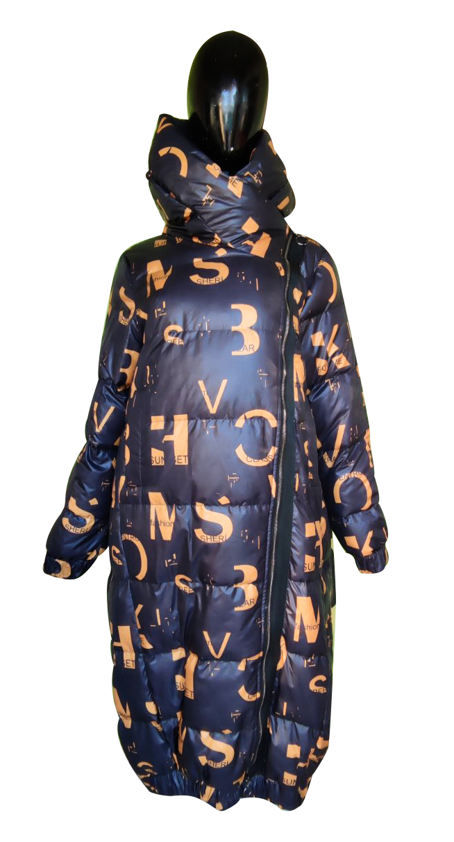 

Куртка длинная на силиконе Verda  черный, Куртка длинная на силиконе Verda 40 черный