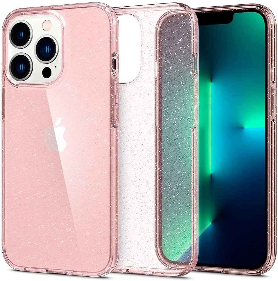 

Чехол Spigen для iPhone 13 Pro - Liquid Crystal Glitter, Rose Quartz