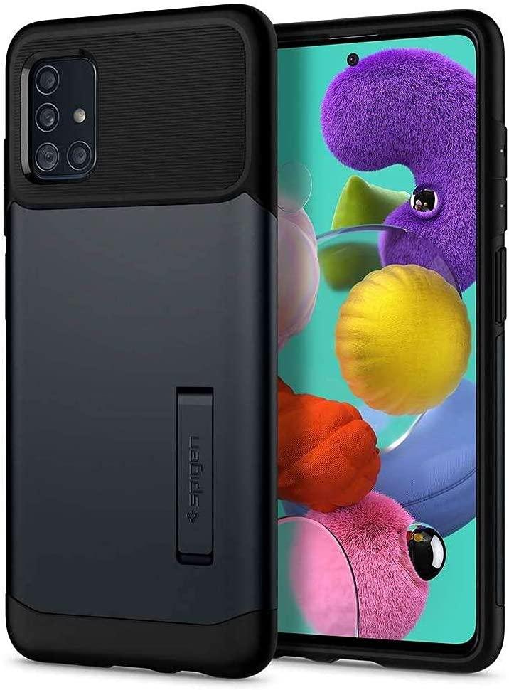 

Чехол Spigen для Samsung Galaxy A51 Slim Armor, Metal Slate