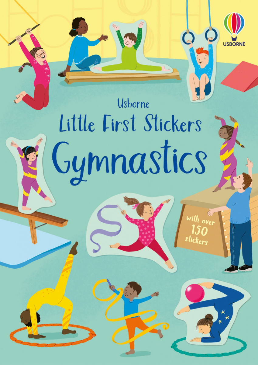 

Детская книга с наклейками Little First Stickers Gymnastics (9781474986595)