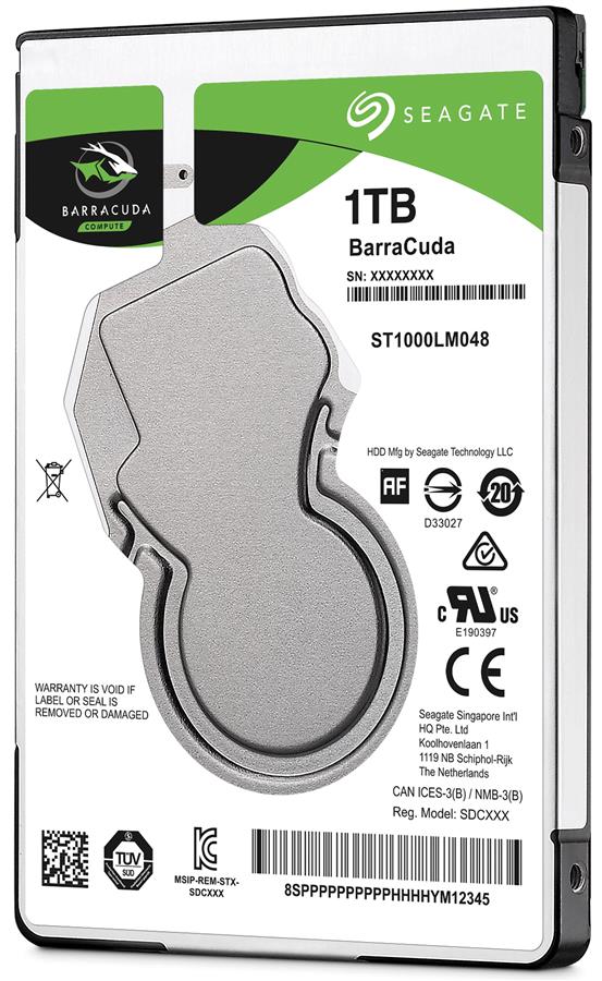 

Жесткий диск Seagate 2.5" SATA 3.0 1TB 5400 128MB BarraСuda (ST1000LM048)