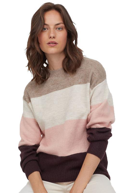 

Свитер H& колорблок  мультиколор, Свитер H&M колорблок M мультиколор