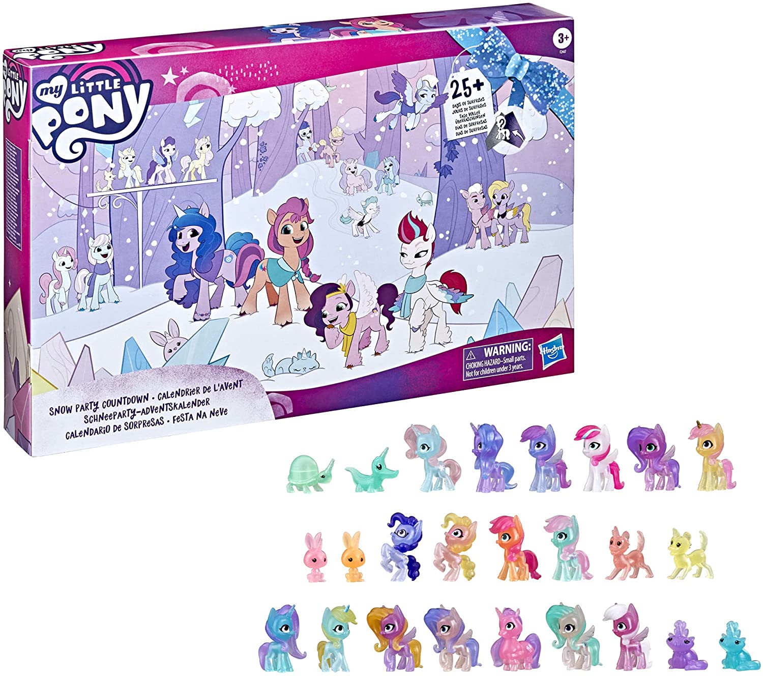 

Фигурки Моя Маленькая Пони 25 шт Адвент Календарь Action Figures My Little Pony 25 pcs Advent Calendar Hasbro F2447