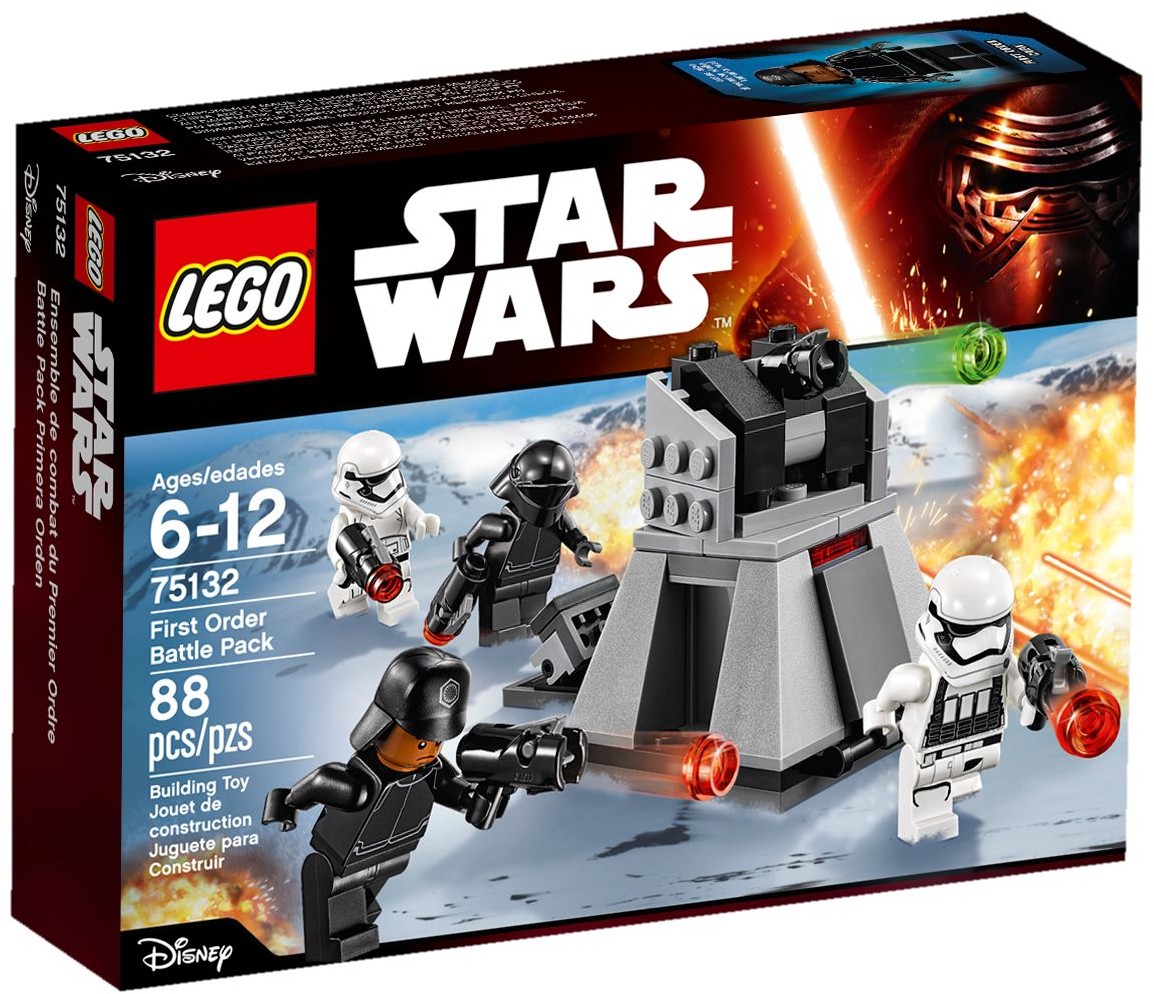 

Конструктор LEGO 75132 Star Wars Бойовий набір Першого Ордену First Order Battle Pack