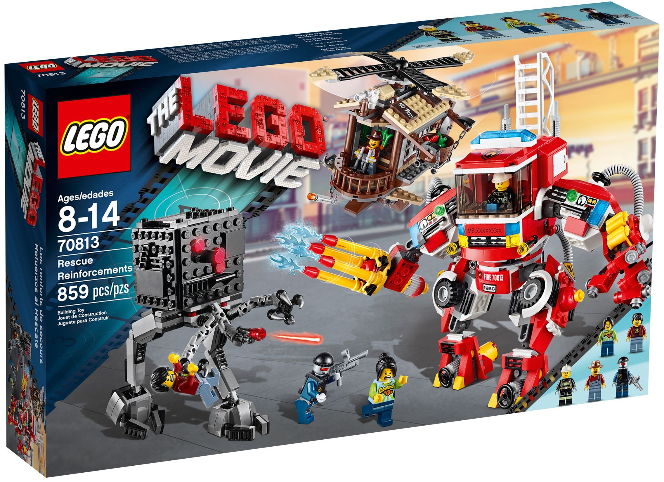 

Конструктор LEGO 70813 The Lego Movie Підкріплення поспішає на допомогу Rescue Reinforcements