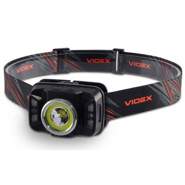 

Фонарь налобный VIDEX H035C 410Lm 5000K, аккумулятор