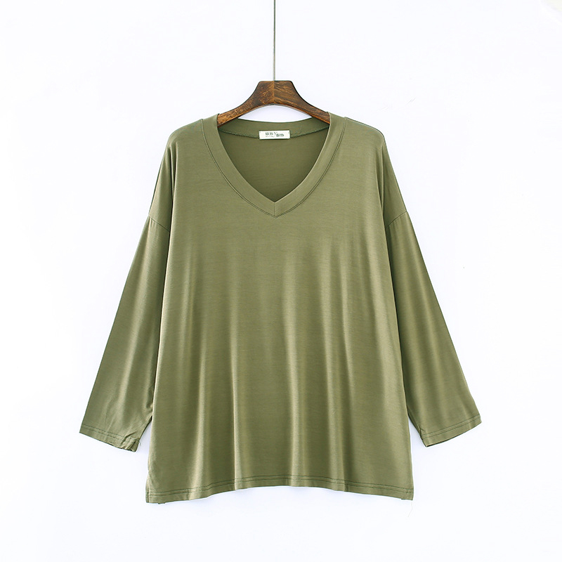 

Лонгслив домашний женский Легкость, хаки Berni Fashion (One Size) Хаки